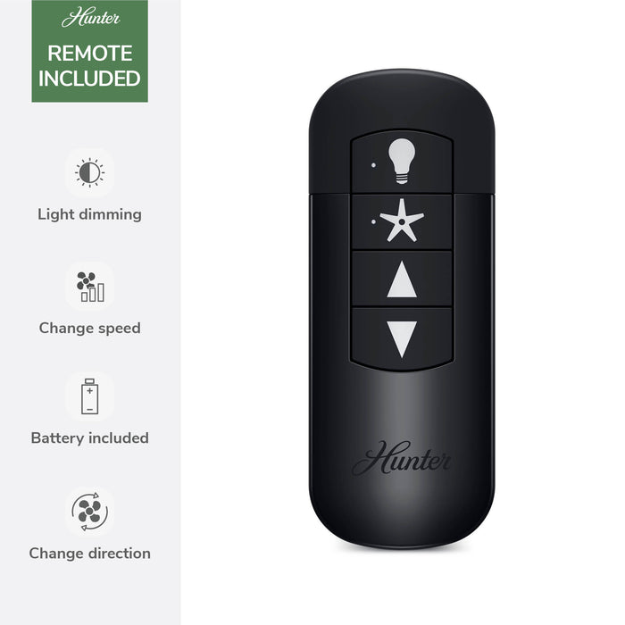 Georgetown 52"Ceiling Fan-Fans-Hunter-Lighting Design Store