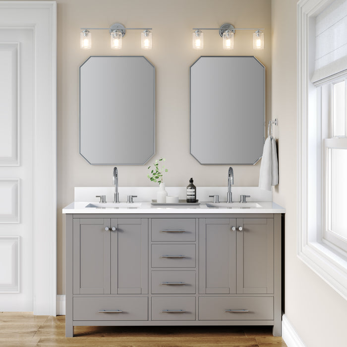 Three Light Vanity-Bathroom Fixtures-Millennium-Lighting Design Store