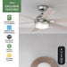 Georgetown 52"Ceiling Fan-Fans-Hunter-Lighting Design Store