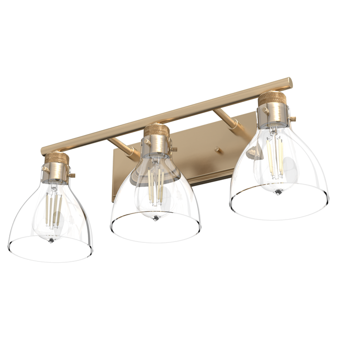 Van Nuys Vanity Light-Bathroom Fixtures-Hunter-Lighting Design Store
