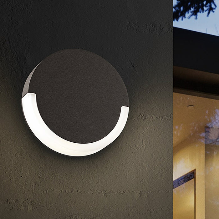 CRCL LED Wall Sconce-Exterior-Sonneman-Lighting Design Store