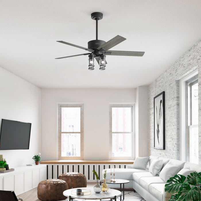 Astwood II 52"Ceiling Fan-Fans-Hunter-Lighting Design Store