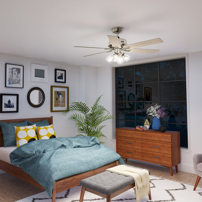 Fonthill 52"Ceiling Fan-Fans-Hunter-Lighting Design Store