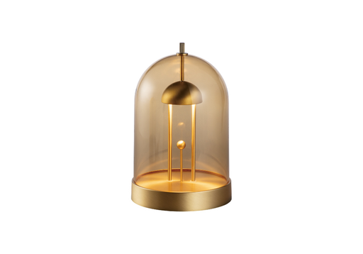 Tubicen - T140001 - Amber Table Lamp - Brass
