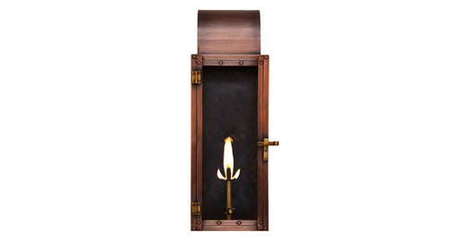 Coppersmith - WT18G ELI - Whitney 18" Gas Outdoor Wall Sconce - Copper