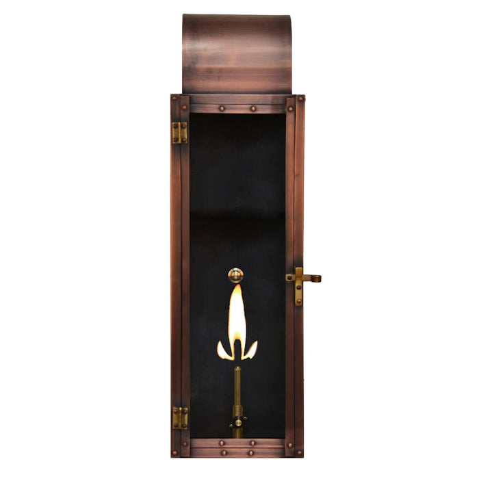 Coppersmith - WT24G - Whitney 24" Gas Outdoor Wall Sconce - Copper