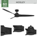 Mosley 60"Ceiling Fan-Fans-Hunter-Lighting Design Store