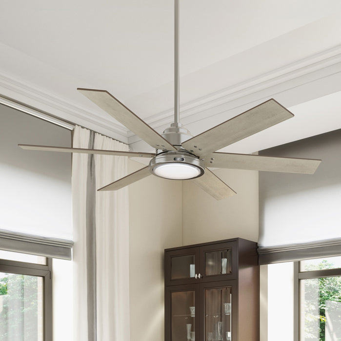 Warrant 60" Ceiling Fan-Fans-Hunter-Lighting Design Store