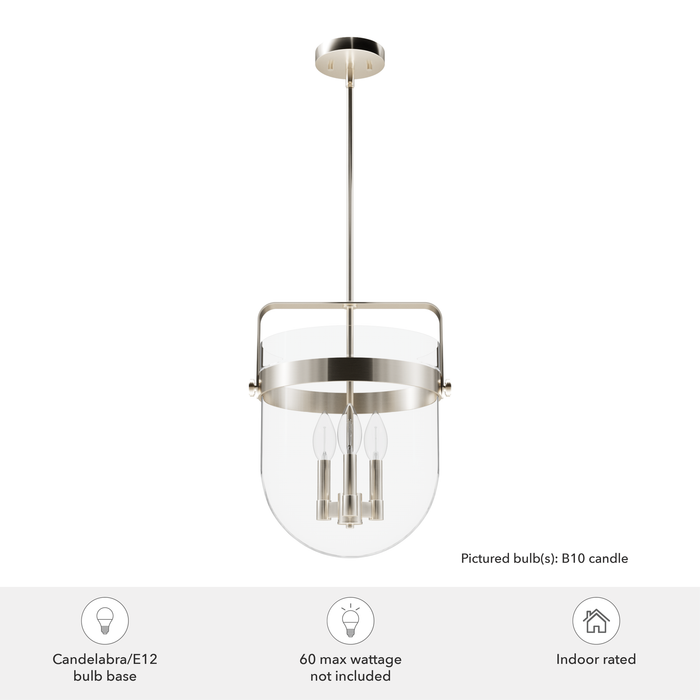 Karloff Pendant-Foyer/Hall Lanterns-Hunter-Lighting Design Store