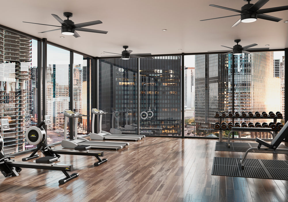 Solaria 60" Ceiling Fan-Fans-Hunter-Lighting Design Store