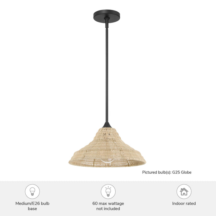 Agoura One Light Pendant-Pendants-Hunter-Lighting Design Store