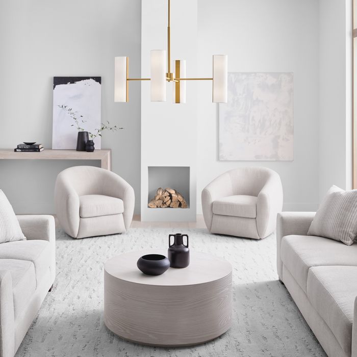 Capalino Chandelier-Mid. Chandeliers-Visual Comfort Studio-Lighting Design Store