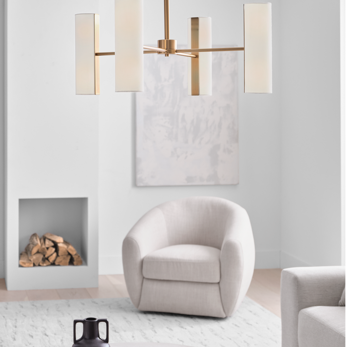 Capalino Chandelier-Mid. Chandeliers-Visual Comfort Studio-Lighting Design Store