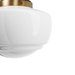 Saddle Creek One Light Flush Mount-Semi-Flush Mts.-Hunter-Lighting Design Store