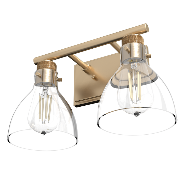 Van Nuys Vanity Light-Bathroom Fixtures-Hunter-Lighting Design Store