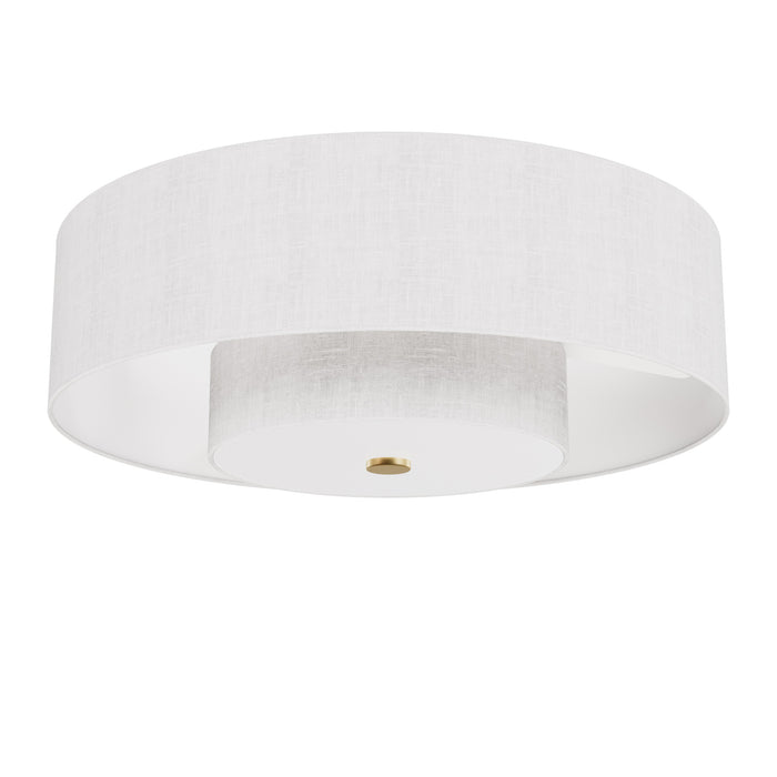 Brookside 30"Ceiling Fan Luxe Gold-Flush Mounts-Hunter-Lighting Design Store