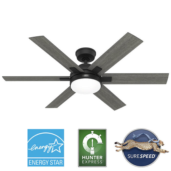 Georgetown 52"Ceiling Fan-Fans-Hunter-Lighting Design Store