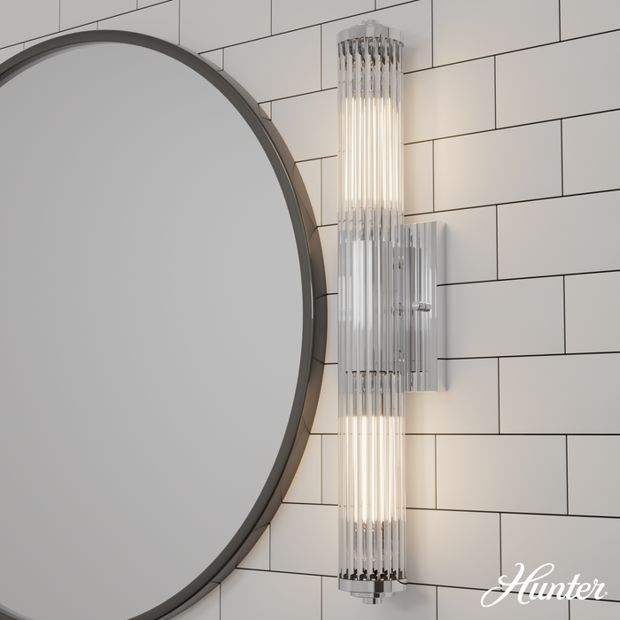 Holly Grove Vanity Light-Bathroom Fixtures-Hunter-Lighting Design Store