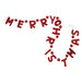 Merry Christmas Wool Felt Garland-Home Accents-Creative Co-op-Lighting Design Store