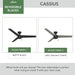Cassius 52" Ceiling Fan-Fans-Hunter-Lighting Design Store