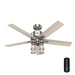 Astwood II 52"Ceiling Fan-Fans-Hunter-Lighting Design Store
