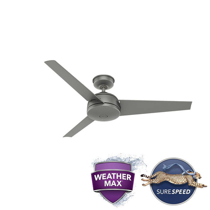 Trimaran 52" Ceiling Fan-Fans-Hunter-Lighting Design Store