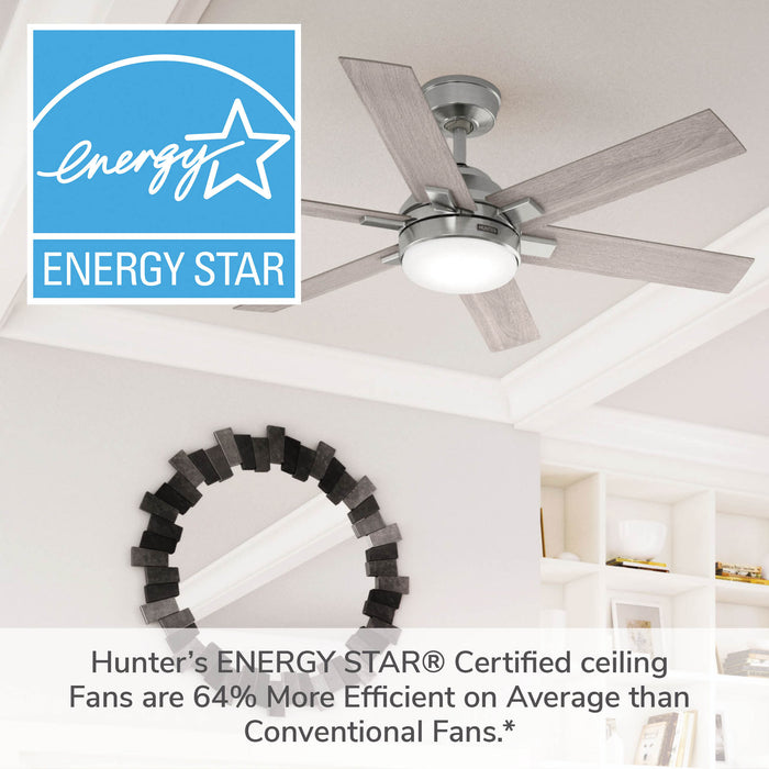 Georgetown 52"Ceiling Fan-Fans-Hunter-Lighting Design Store