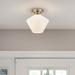Celestial Valley One Light Flush Mount-Semi-Flush Mts.-Hunter-Lighting Design Store