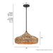 Cambria One Light Pendant-Pendants-Hunter-Lighting Design Store