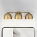 Erling Three Light Bathroom Vanity-Bathroom Fixtures-Hunter-Lighting Design Store