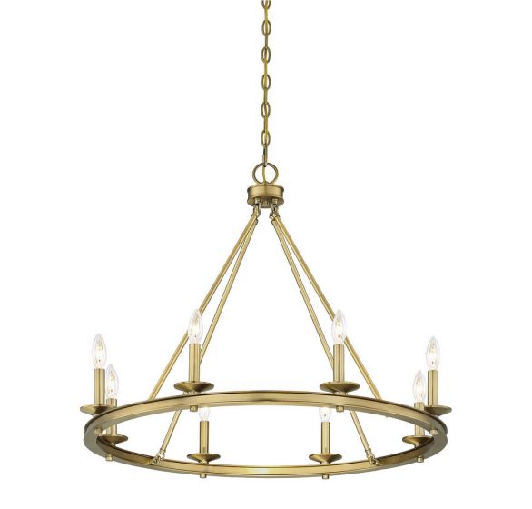 Middleton Chandelier-Mid. Chandeliers-Savoy House-Lighting Design Store