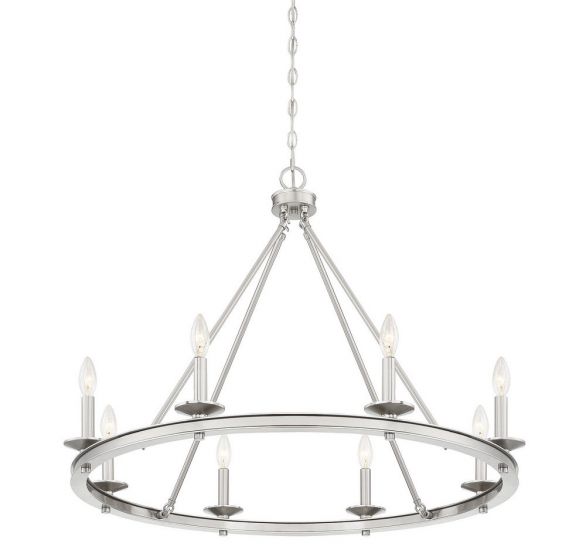 Middleton Chandelier-Mid. Chandeliers-Savoy House-Lighting Design Store