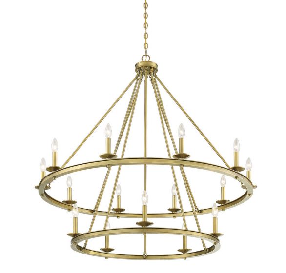 Middleton Chandelier-Large Chandeliers-Savoy House-Lighting Design Store