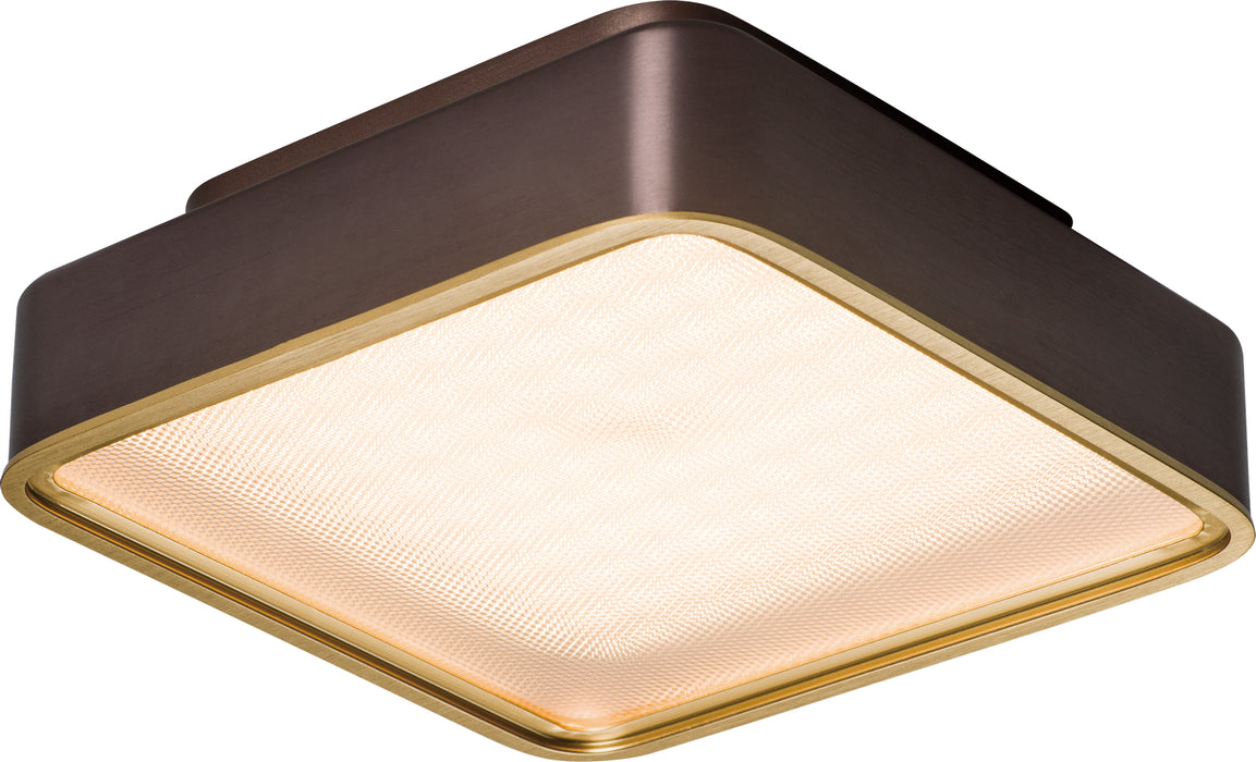 PageOne - PC111080-DT - LED Flush Mount - Pan - Deep Taupe
