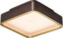 PageOne - PC111080-DT - LED Flush Mount - Pan - Deep Taupe