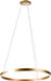 PageOne - PP020112-BC - LED Pendant - Gianni - Brushed Champagne