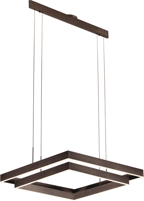 PageOne - PP120285-DT - LED Pendant - Prometheus - Deep Taupe