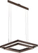 PageOne - PP120285-DT - LED Pendant - Prometheus - Deep Taupe