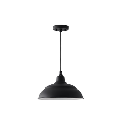 Capital Lighting - 936311BK - One Light Pendant - RLM - Black