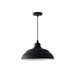 Capital Lighting - 936312BK - One Light Pendant - RLM - Black