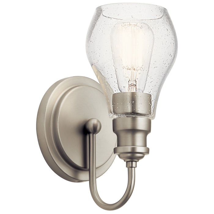 Kichler - 45390NI - One Light Wall Sconce - Greenbrier - Brushed Nickel
