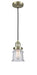 Innovations - 201C-AB-G184S-LED - LED Mini Pendant - Franklin Restoration - Antique Brass