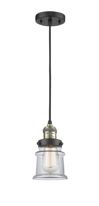 Innovations - 201C-BAB-G182S-LED - LED Mini Pendant - Franklin Restoration - Black Antique Brass