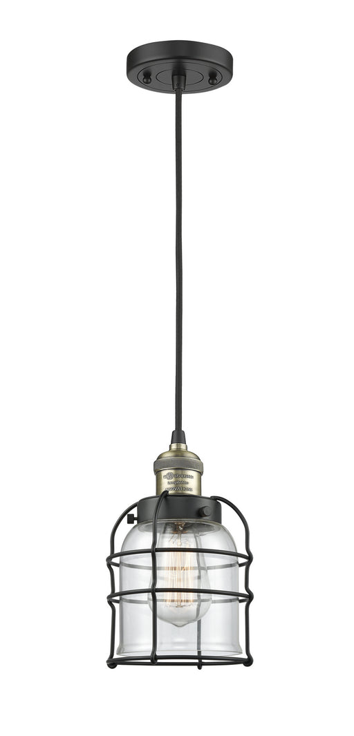 Innovations - 201C-BAB-G52-CE - One Light Mini Pendant - Franklin Restoration - Black Antique Brass