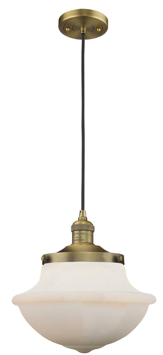 Innovations - 201C-BB-G541 - One Light Mini Pendant - Franklin Restoration - Brushed Brass