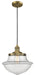 Innovations - 201C-BB-G542-LED - LED Mini Pendant - Franklin Restoration - Brushed Brass