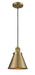 Innovations - 201C-BB-M13-BB - One Light Mini Pendant - Franklin Restoration - Brushed Brass