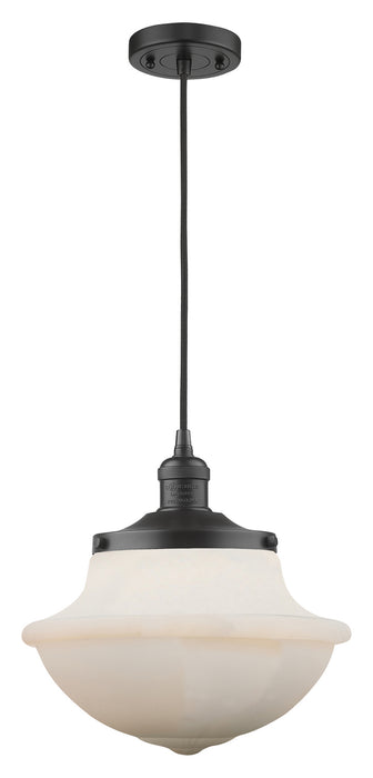 Innovations - 201C-BK-G541-LED - LED Mini Pendant - Franklin Restoration - Matte Black