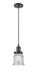 Innovations - 201C-OB-G184S - One Light Mini Pendant - Franklin Restoration - Oil Rubbed Bronze