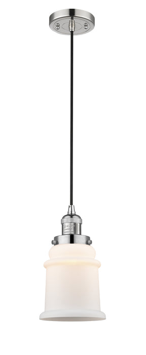 Innovations - 201C-PN-G181 - One Light Mini Pendant - Franklin Restoration - Polished Nickel